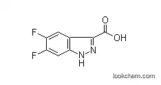 Molecular Structure of 129295-33-6 (5,6-Difluoro-1H-indazole-3-carboxylic acid)